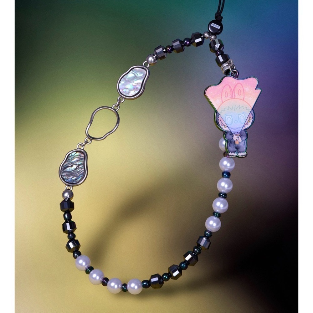 Secret Labubu BIE Phone Charm “ID” along with Love and Loyalty phone charms.